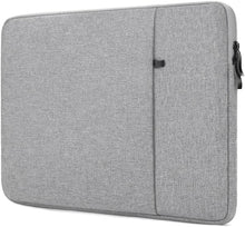 Load image into Gallery viewer, ProElite Polyster Laptop Sleeve Case Pouch for 13" to 14" MacBook Air/Retina, Compatible with Surface Pro, MacBook Pro 14" M1 Pro/Max A2442, Galaxy Tab S8/S9 Ultra 14.6"/iPad Pro 12.9, Light Grey