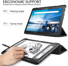 Load image into Gallery viewer, ProElite Ultra Sleek Smart Flip Case Cover for Lenovo Tab M10 HD TB-X505F TB-X505L TB-X505X Byju's Tablet (Black)