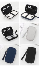 Load image into Gallery viewer, ProElite Shockproof Power Bank case Hard Drive Case for 2.5-inch Western Digital, Seagate, Toshiba, Electronic Organizer Case for Gadget Hard Disk, Earphone, Waterproof, Navy