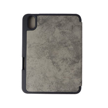 Load image into Gallery viewer, ProElite Smart PU Flip Case Cover for Apple iPad Mini 6 (8.3 inch 6th Gen) with Pencil Holder, Grey