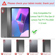 Load image into Gallery viewer, ProElite Smart Flip Case Cover for Lenovo Tab P11 Pro 2nd Gen 11.2 inch Dark Green