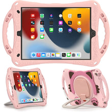 Load image into Gallery viewer, ProElite Tough Kids case Cover for Apple iPad 10.2" 9th Gen (2021) / 8th Gen / 7th Gen with Rotating Kickstand & Shoulder Strap, Pink
