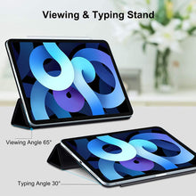 Load image into Gallery viewer, ProElite Case Cover for iPad Air 11 Inch M4/M3/M2 2026/2025/2024, iPad Air 5th Generation Case 2022/iPad Air 4th Gen Case 2020 10.9 Inch, Smart Magnetic Case Cover for Apple iPad Air, Cyan Blue