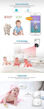 Load image into Gallery viewer, Srihome SH036 Pan/Tilt Wireless WiFi 3MP Full HD 1296p IP Security Camera CCTV with Auto Tracking