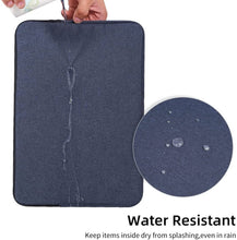 Load image into Gallery viewer, ProElite Waterproof Tablet Sleeve Case Cover for Upto 11.5 inch for iPad 10.2/Pro 11/ iPad 9.7/ Samsung/Lenovo/Galaxy/xiaomi pad 5 Galaxy Tab A9 Plus/S7/S8/S9/Realme Pad 2/Honor Pad X9 Tablets, Dark Blue