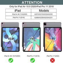 Load image into Gallery viewer, ProElite Case Cover for iPad Air 11 Inch M4/M3/M2 2026/2025/2024, iPad Air 5th Generation 2022/iPad Air 4th Gen Case 2020 10.9 Inch, Smart Magnetic Case Cover for Apple iPad Air, Dark Green