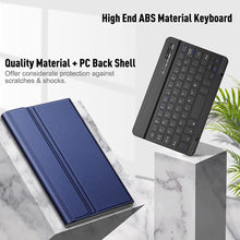 Load image into Gallery viewer, ProElite Detachable Wireless Bluetooth Keyboard flip case Cover for Redmi Pad 10.6 inch, Dark Blue