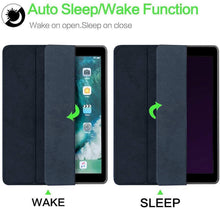 Load image into Gallery viewer, ProElite Case Cover for Apple iPad (A16) 11th/10th Generation (2025/2022) Smart PU Flip Case Cover for Apple iPad 11th/10th Gen 2025/2022 with Pencil Holder, Black