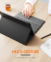 Load image into Gallery viewer, ProElite Detachable Wireless Bluetooth TouchPad Keyboard flip case Cover for Samsung Galaxy Tab S8/S7 11" SM-X700/X706/T870/T875, Black