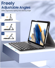 Load image into Gallery viewer, ProElite Detachable Wireless Bluetooth Keyboard flip case Cover for Oppo Pad Air 10.36 inch, Dark Blue