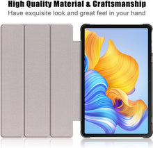 Load image into Gallery viewer, ProElite Smart Trifold Flip case Cover for Honor Pad 8 12 inch, Black
