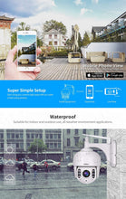 Load image into Gallery viewer, Srihome SH028 PTZ 5X Optical Zoom Wireless WiFi 3MP Ultra HD 1296P Security Camera CCTV