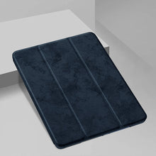 Load image into Gallery viewer, ProElite Smart PU Flip Case Cover for Apple iPad 9.7" 2017 2018 Air 1 Air 2 (A1893/A1954) (Black) with Pencil Holder