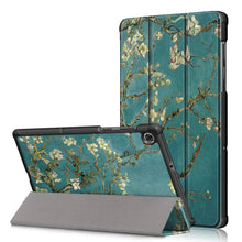 Load image into Gallery viewer, ProElite Sleek Smart Flip Case Cover for Lenovo Tab M10 HD 2nd Gen TB-X306X / Smart Tab M10 HD 2nd Gen TB-X306F, Flowers
