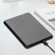 Load image into Gallery viewer, ProElite Premium Nylon Fabric Smart Flip case Cover for All New Amazon Kindle Paperwhite 6" 10th Generation 2018, Grey