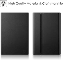 Load image into Gallery viewer, ProElite Detachable Wireless Bluetooth Keyboard flip case Cover for Lenovo Tab M8 HD/M8 2nd/3rd Gen FHD TB-8505F TB-8505X TB-8705F Tablet (Black)