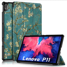 Load image into Gallery viewer, ProElite Smart Flip Case Cover for Lenovo Tab P11/P11 Plus 11 inch TB-J606F/J606X, Flowers