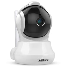 Load image into Gallery viewer, Srihome SH020 Pan/Tilt Wireless WiFi 3MP Ultra HD 1296p IP Security Camera CCTV with Auto Tracking