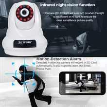Load image into Gallery viewer, Sricam SP018 2.0 MP Wireless Full HD 1080P IP WiFi CCTV Indoor Security Camera (White)