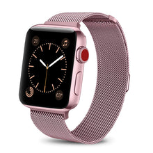 Load image into Gallery viewer, ProElite 42/44 MM Milanese Wrist Band for Apple Watch Series 6/5/4/3/2/1/SE, Rose Gold