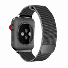 Load image into Gallery viewer, ProElite 42/44 MM Milanese Wrist Band for Apple Watch Series 6/5/4/3/2/1/SE, Black