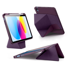 Load image into Gallery viewer, ProElite Versatile Tablet Stand case for Apple iPad A16 10th/11th Gen Case, Smart flip Case with Stable Stands with Pencil Holder for iPad A16 10th/11th Gen, Wine Red
