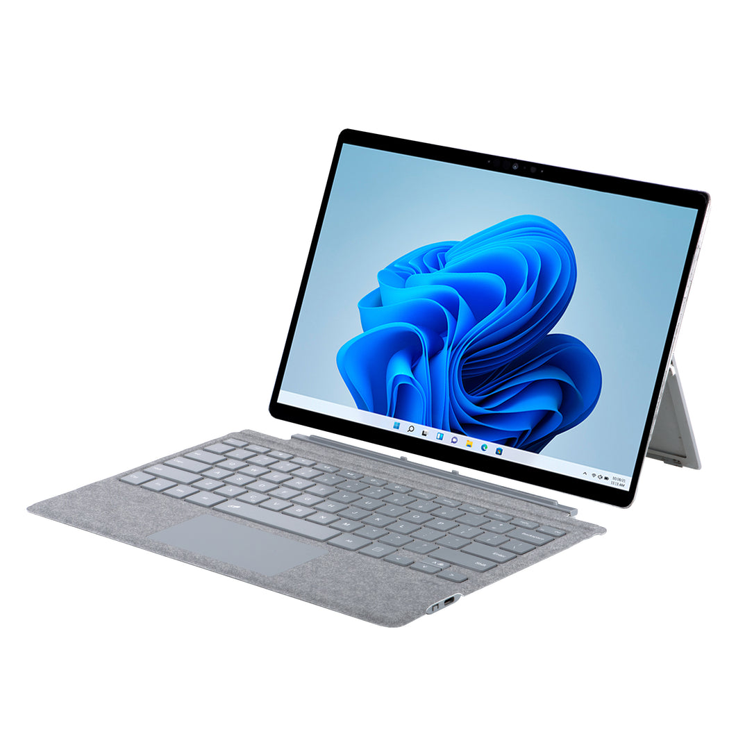 ProElite Keyboard for Microsoft Surface Pro 3/Pro 4/Pro 5/Pro 6/Pro7/Pro 7+ Keyboard, Detachable Wireless Bluetooth Keyboard Surface Pro 3/4/5/6/7/7+ with Built-in 7-Colors Backlit, Light Grey