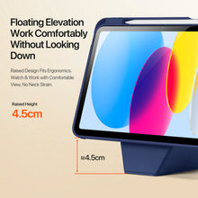 Load image into Gallery viewer, ProElite Versatile Tablet Stand case for Apple iPad A16 10th/11th Gen Case, Smart flip Case with Stable Stands with Pencil Holder for iPad A16 10th/11th Gen, Dark Blue
