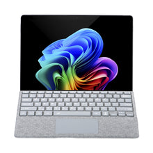 Load image into Gallery viewer, ProElite Keyboard for Microsoft Surface Pro 8/Pro 9/Pro 10/Pro 11/X, Detachable Wireless Bluetooth TouchPad Keyboard Surface Pro 8/9/10/11/X with Pencil Holder &amp; Built-in 7-Colors Backlit, Light Grey
