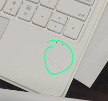 Load image into Gallery viewer, {Refurbished} ProElite Magnetic Bluetooth TouchPad Keyboard case for Samsung Galaxy Tab S9 FE 10.9/S9/S8/S7 11 inch Tablet, Floating Cantilever Design with Built-in Colourful Backlit Keyboard, White
