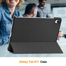 Load image into Gallery viewer, ProElite Case Cover for Samsung Galaxy Tab S11 11 inch Case, Slim Trifold Flip case Cover for Samsung Galaxy Tab S11 11 inch Case Tablet [Auto Sleep Wake Feature], Black
