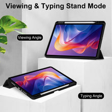 Load image into Gallery viewer, ProElite Case Cover for Xiaomi Redmi Pad 2 11 inch Cover, Transparent Flip Case for Xiaomi Redmi Pad 2 11 inch Case Cover with Pen Holder, Black
