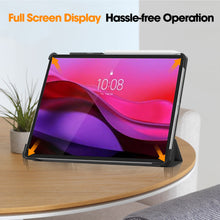 Load image into Gallery viewer, ProElite Cover for Lenovo Yoga Tab Plus 12.7 inch 2025 Cover Case, Sleek Smart Flip Case Cover for Lenovo Yoga Tab Plus 12.7 inch 2025 [Support Auto Sleep Wake], Marble Green
