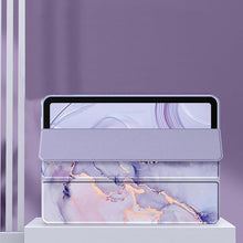 Load image into Gallery viewer, ProElite Smart Case for OnePlus Pad 2 12.1 inch, Auto Sleep/Wake Cover with Pen Holder [Soft Flexible Case] Recoil Series - Marble Purple
