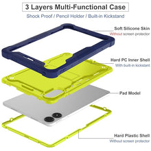 Load image into Gallery viewer, ProElite Cover for Redmi Pad Pro 12.1 inch Case, Rugged Shockproof Heavy Duty Back Case Cover for Redmi Pad Pro 12.1 inch, Navy Green
