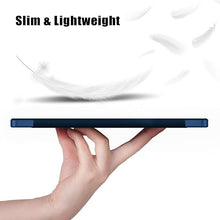 Load image into Gallery viewer, ProElite Case Cover for Redmi Pad Pro 12.1 inch Cover, Transparent Flip Case for Redmi Pad Pro 12.1 inch [Supports Auto Sleep Wake Function], Dark Blue

