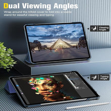 Load image into Gallery viewer, ProElite Cover for Xiaomi Mi Pad 7/7 Pro 11.2 inch Case Cover, Flip Case Cover with Transparent Back &amp; Stylus Pen [Auto Sleep Wake Support], Dark Blue

