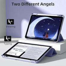 Load image into Gallery viewer, ProElite Cover for Xiaomi Mi Pad 7/7 Pro 11.2 inch case Cover, Transaprent Flip Case for Xiaomi Mi Pad 7/7 Pro 11.2 inch with Pen Holder (Supports Auto Sleep Wake Function), Lavender

