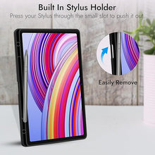 Load image into Gallery viewer, ProElite Case Cover for Redmi Pad Pro 12.1 inch Cover, Transparent Flip Case for Redmi Pad Pro 12.1 inch [Supports Auto Sleep Wake Function], Dark Green
