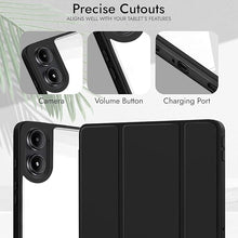 Load image into Gallery viewer, ProElite Case Cover for Redmi Pad Pro 12.1 inch Cover, Transparent Flip Case for Redmi Pad Pro 12.1 inch [Supports Auto Sleep Wake Function], Dark Green
