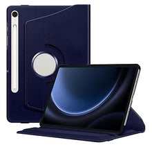 Load image into Gallery viewer, ProElite Cover for Galaxy Tab S9 FE 10.9/S10 FE 10.9/S9 11 inch Case Cover, 360 Rotatable Smart Flip Case cover for Galaxy Tab S10 FE 10.9/S9 FE 10.9/S9 11 inch Tablet, Dark Blue
