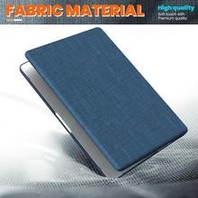 Load image into Gallery viewer, ProElite Case for MacBook Pro 14 inch Case 2024 2023 2022 2021 Release M3 A2918 A2992 M2 A2779 M1 A2442 Pro Max, Fabric Material Hard Shell with Slim TPU Bumper and Fold Kickstand, Navy
