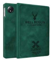 Load image into Gallery viewer, ProElite Case Cover for Redmi Pad SE 8.7 inch Case, Deer Flip case Cover for Redmi Pad SE 8.7 inch Tablet [Auto Sleep Wake Feature], Dark Green
