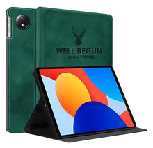Load image into Gallery viewer, ProElite Case Cover for Redmi Pad SE 8.7 inch Case, Deer Flip case Cover for Redmi Pad SE 8.7 inch Tablet [Auto Sleep Wake Feature], Dark Green
