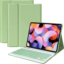 Load image into Gallery viewer, [Refurbished] ProElite Keyboard case for Xiaomi Mi Pad 6 11 inch, Magnetic Detachable Wireless Bluetooth Keyboard Built-in 7-Colors Backlit, Green
