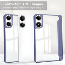 Load image into Gallery viewer, ProElite Case Cover for Redmi Pad Pro 12.1 inch Cover, Transparent Flip Case for Redmi Pad Pro 12.1 inch [Supports Auto Sleep Wake Function], Marble Purple
