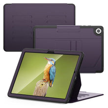 Load image into Gallery viewer, ProElite case for Samsung Galaxy Tab A9 8.7 inch Smart Magnetic Shockproof Protective Case with 5 Stable Stands for Galaxy Tab A9 8.7&quot;, Dark Purple
