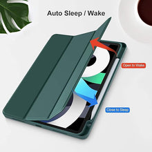 Load image into Gallery viewer, ProElite Smart Case for Apple iPad Mini 6/Mini 7 8.3 inch [Auto Sleep/Wake Cover] [Pencil Holder] [Soft Flexible Case] Recoil Series - Dark Green
