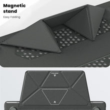 Load image into Gallery viewer, ProElite Case for MacBook Pro 14 inch Case 2024 2023 2022 2021 Release M3 A2918 A2992 M2 A2779 M1 A2442 Pro Max, Slim Leather Case with Foldable Stand, Grey
