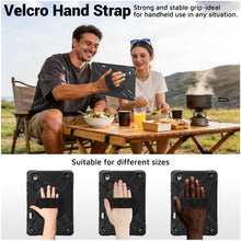 Load image into Gallery viewer, ProElite Cover for Samsung Galaxy Tab S12 Plus 12.6 inch 2026 Case, Rugged 3 Layer Armor case Cover for Galaxy Tab S12 Plus 12.6 inch with Hand Grip &amp; Rotating Kickstand with Shoulder Strap, Black

